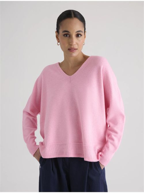 MAGLIA SCOLLO A V MANILA GRACE MANILA GRACE | M475VUME014